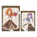 【グッズ-クリアファイル】アイカツ! 10th STORY ~未来へのSTARWAY~ クリアファイル 大空 あかり&氷上 スミレ アンティークver.の画像