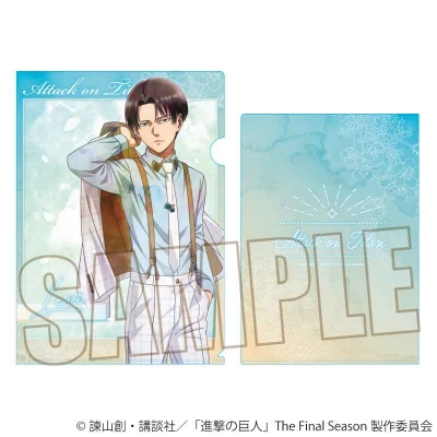 【グッズ-クリアファイル】TVアニメ『進撃の巨人』The Final Season クリアファイル リヴァイ(Nemophila)