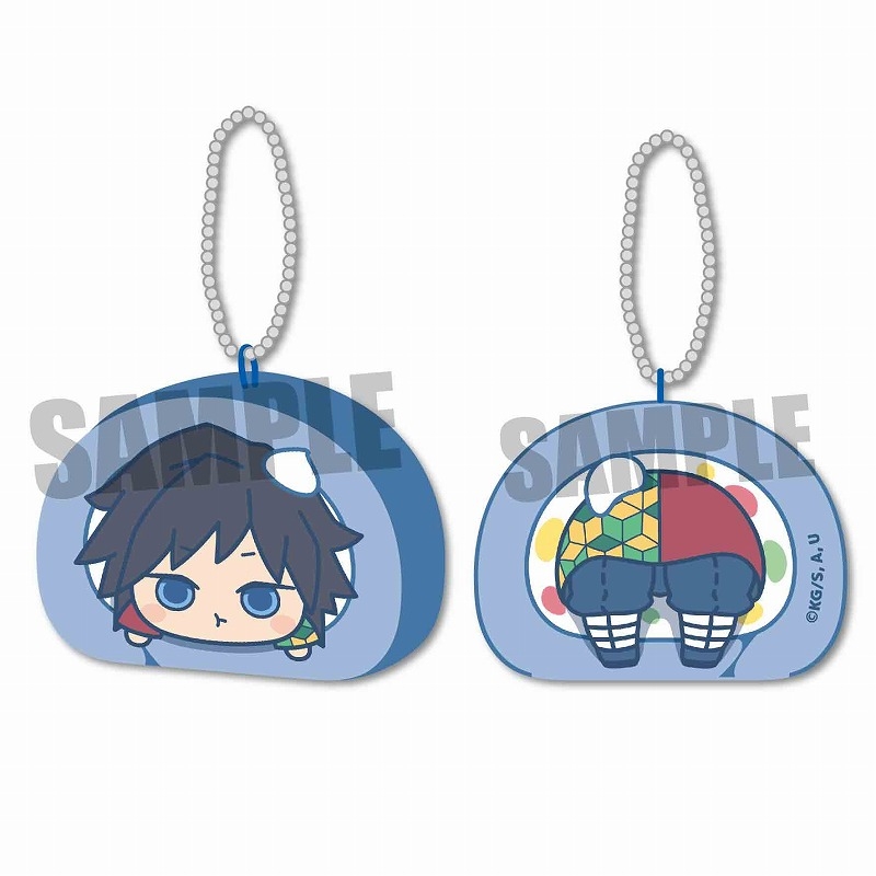 【グッズ-マスコット】鬼滅の刃 まかれてますこっと -ロールケーキver.-/冨岡 義勇