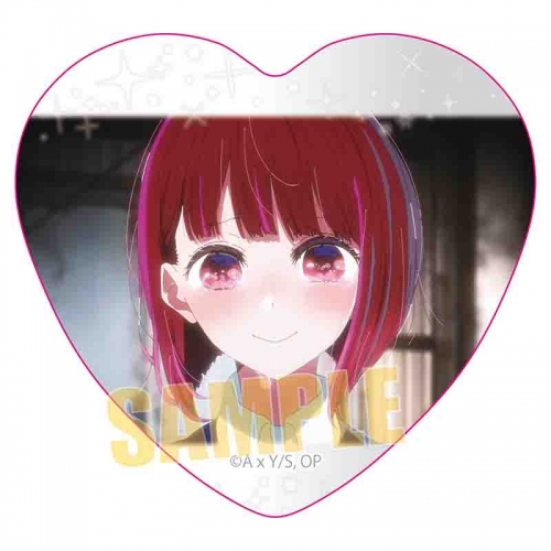 グッズ-バッチ】【推しの子】 メモリーズハート缶バッジ 有馬かなA 
