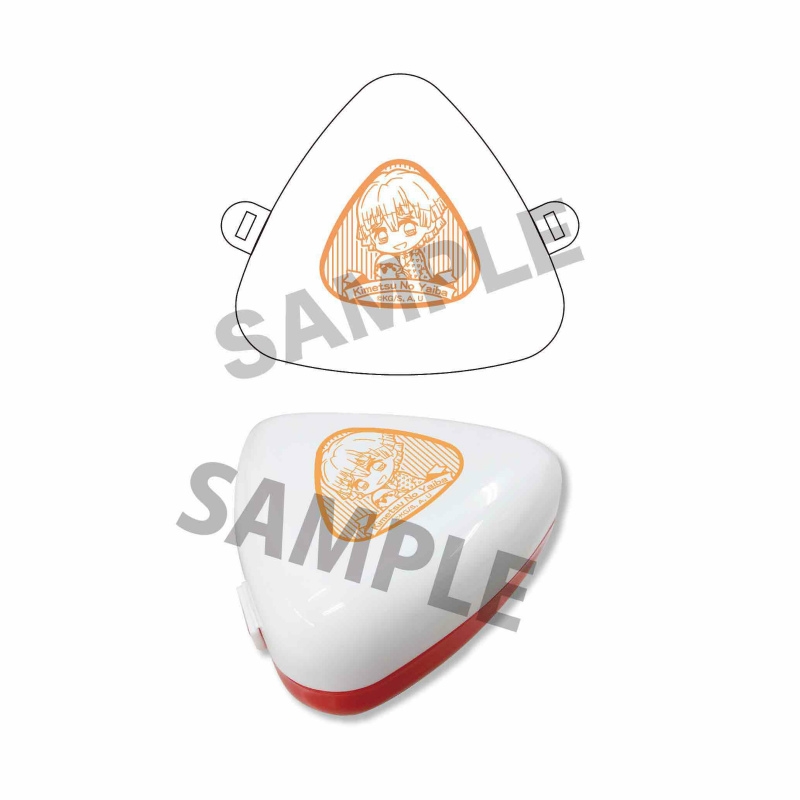 【グッズ-ランチBOX】「鬼滅の刃」 ぎゅぎゅっとおにぎりケース 我妻 善逸