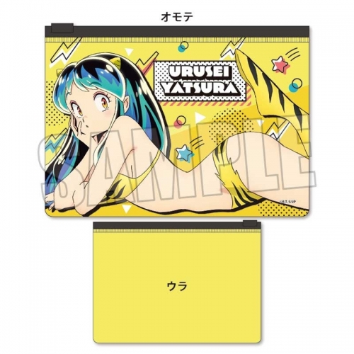 グッズ ポーチ うる星やつら フラットポーチ ラム 等身 アニメイト先行販売 アニメイト