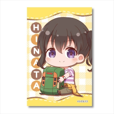 【グッズ-バッチ】ヤマノススメ サードシーズン ぎゅぎゅっとBIGスクエア缶バッチ ひなた