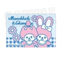 【グッズ-マグネット】モンチッチ&チムたん スクエアマグネット A【再販】の画像