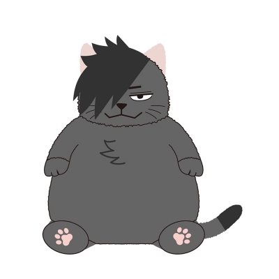 【グッズ-ぬいぐるみ】ハイキュー!! ねこ肯定感 クロオネコ