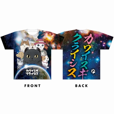 【グッズ-Tシャツ】カワイスギクライシス フルグラフィックTシャツ