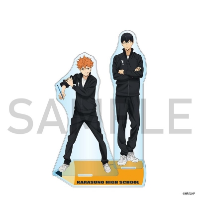 【グッズ-スタンドポップ】ハイキュー!! アクリルスタンド(制作現場風)日向・影山
