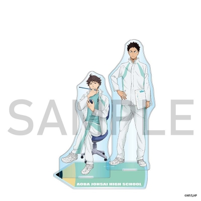 【グッズ-スタンドポップ】ハイキュー!! アクリルスタンド(制作現場風)及川・岩泉