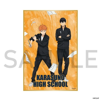 【グッズ-色紙】ハイキュー!! 色紙(制作現場風)日向・影山
