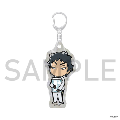 【グッズ-キーホルダー】ハイキュー!! マーブルアクリルキーホルダー(制作現場風ミニキャラ)赤葦京治