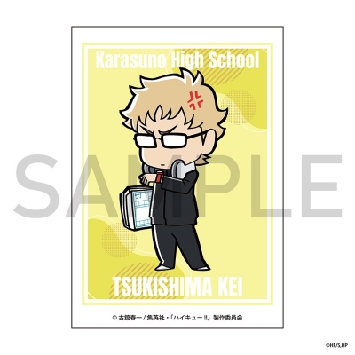 【グッズ-カード】ハイキュー!! カード(制作現場風ミニキャラ)月島 蛍
