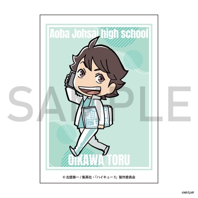 【グッズ-カード】ハイキュー!! カード(制作現場風ミニキャラ)及川 徹