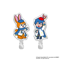 【グッズ-ヘアバンド】ミクッピーラムネ 前髪クリップ KAITO&クッピーの画像