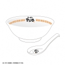 【グッズ-皿】吸血鬼すぐ死ぬ2 「らーめんマジロ」どんぶり&レンゲセット【吸血鬼すぐ死ぬ2×新横浜ラーメン博物館 第2弾】の画像