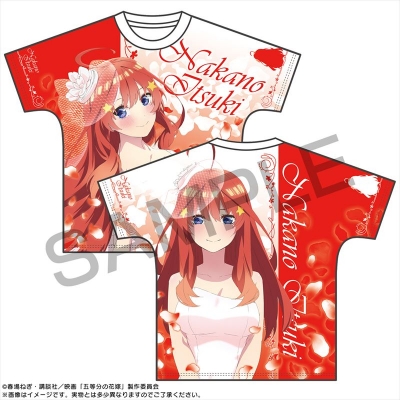 【グッズ-Tシャツ】映画「五等分の花嫁」 フルグラフィックTシャツ 中野五月 L