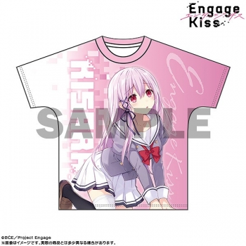 グッズ-Tシャツ】Engage Kiss フルグラフィックTシャツ キサラ L 
