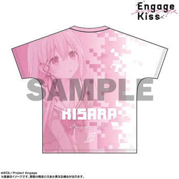 グッズ-Tシャツ】Engage Kiss フルグラフィックTシャツ キサラ L 