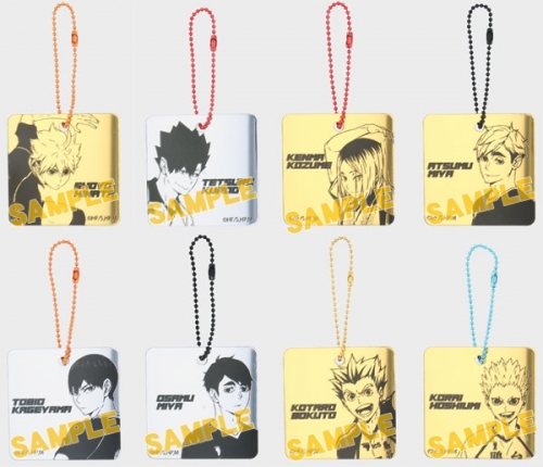 グッズ キーホルダー ハイキュー トレーディングミラーアクリルキーホルダー アニメイト
