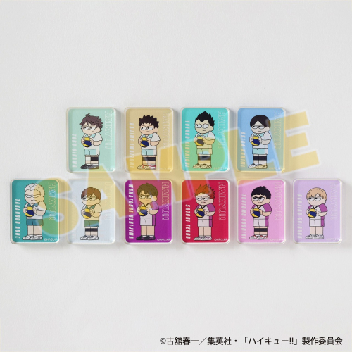 グッズ-置きもの】ハイキュー!! ジロリ トレーディング アクリル  