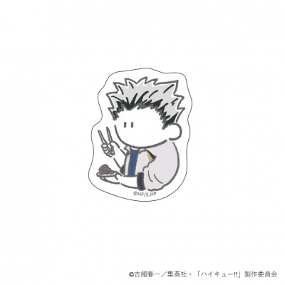 【グッズ-ステッカー】ハイキュー!! ダイカットステッカー -いただきますvol.1-(木兎 光太郎)