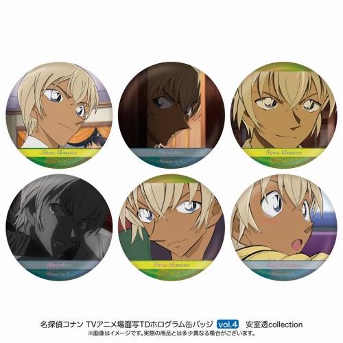 グッズ-バッチ】名探偵コナン 場面写トレーディングホログラム缶バッジ 