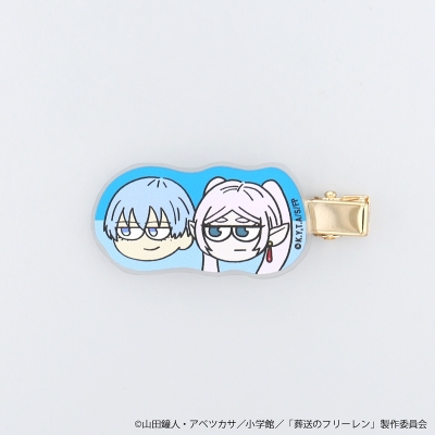 【グッズ-ヘアバンド】葬送のフリーレン ジロリ前髪クリップ ヒンメル&フリーレン
