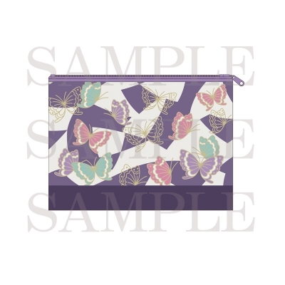 【グッズ-ポーチ】アニメ「鬼滅の刃」 ちりめんミニポーチ<胡蝶しのぶ>