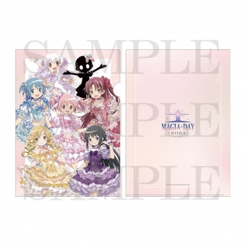 非売品】魔法少女まどかマギカ 蒼樹うめ A4 クリアファイル 3枚セット 