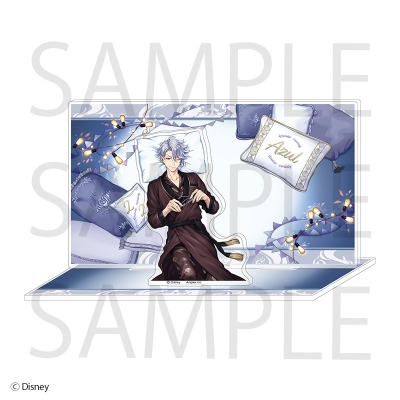 【グッズ-スタンドポップ】ディズニー ツイステッドワンダーランド ジオラマアクリルスタンド(くつろぎマイルームver.) アズール・アーシェングロット