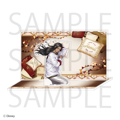 【グッズ-スタンドポップ】ディズニー ツイステッドワンダーランド ジオラマアクリルスタンド(くつろぎマイルームver.) ジャミル・バイパー