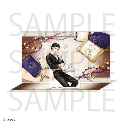 【グッズ-スタンドポップ】ディズニー ツイステッドワンダーランド ジオラマアクリルスタンド(くつろぎマイルームver.) ヴィル・シェーンハイト