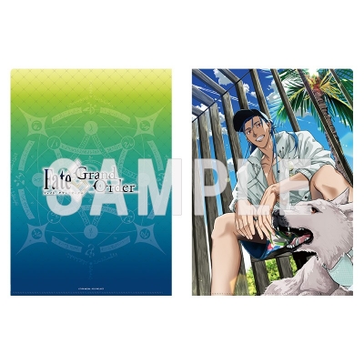 【グッズ-クリアファイル】Fate/Grand Order A4クリアファイル(クー・フーリン 霊衣:トロピカル・ルーンサマー)