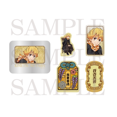 【グッズ-ステッカー】アニメ「鬼滅の刃」 缶入りステッカーセット 我妻善逸