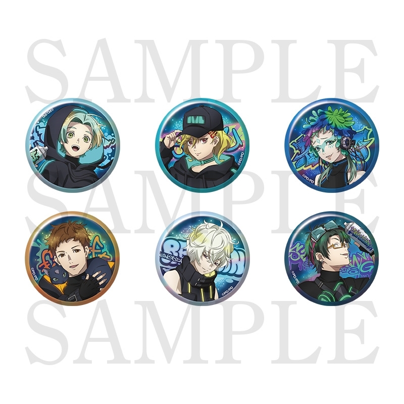 【グッズ-バッチ】TVアニメ「グノーシア」 ランダムメタリック缶バッジ 全6種