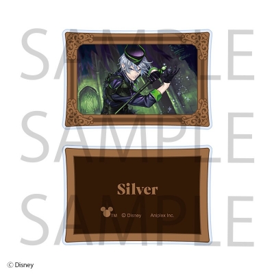【グッズ-クリップ】ディズニー ツイステッドワンダーランド アクリルクリップスタンド シルバー