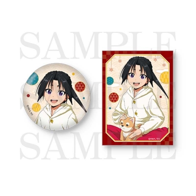 【グッズ-セットもの】逃げ上手の若君 缶バッジ&スクエアステッカーセット