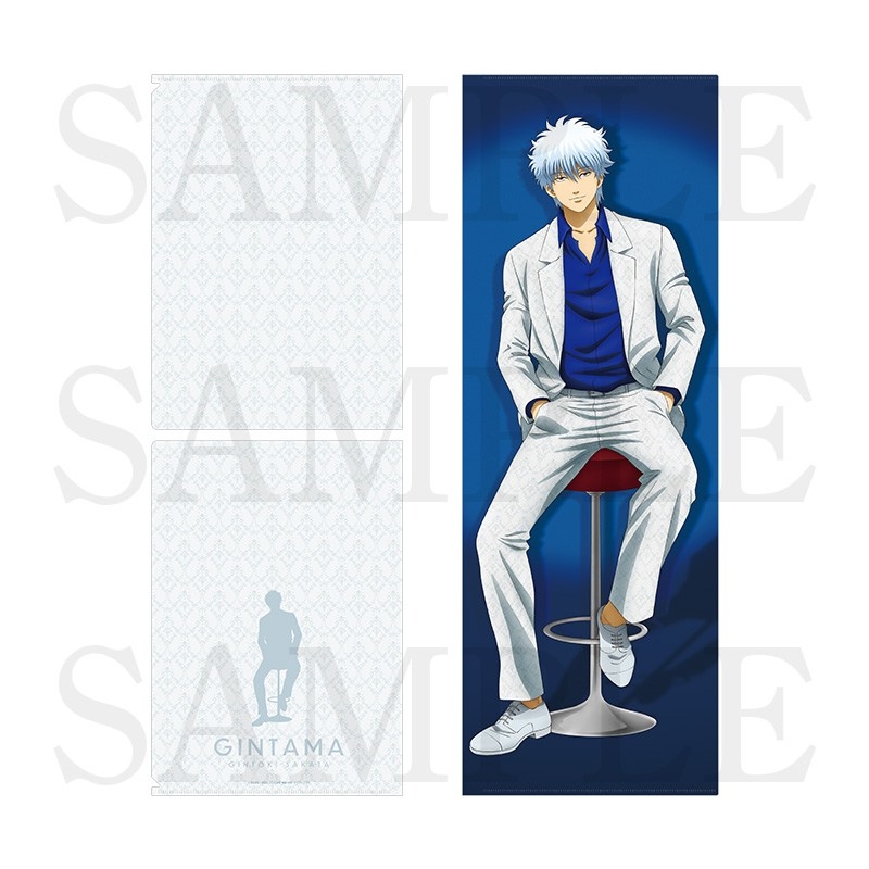 【グッズ-クリアファイル】銀魂. ロングクリアファイル 坂田銀時