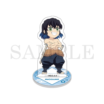 【グッズ-スタンドポップ】アニメ「鬼滅の刃」 デフォルメアクリルマスコット 嘴平伊之助