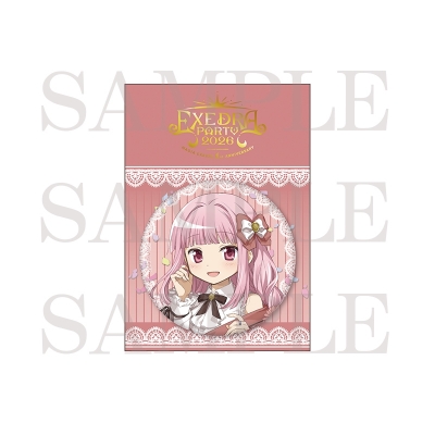 【グッズ-バッチ】「魔法少女まどか☆マギカ Magia Exedra」 台紙付きビッグ缶バッジ 環いろは