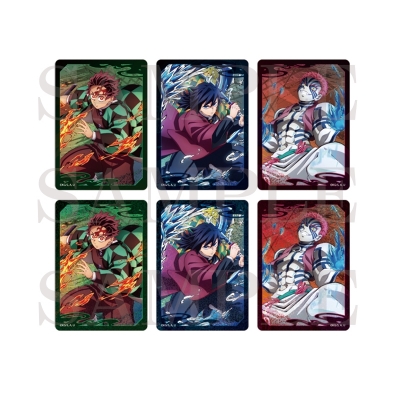 【グッズ-カード】鬼滅の刃 ランダムクリアカード 全6種