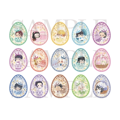 【グッズ-バッチ】鬼滅の刃 ランダムイースター缶バッジ 全15種