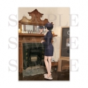 【グッズ-置きもの】上伊那ぼたん、酔へる姿は百合の花 キャンバスアート 張景嵐の画像