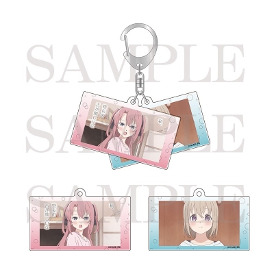 【グッズ-キーホルダー】上伊那ぼたん、酔へる姿は百合の花 スライドアクリルキーホルダー1話