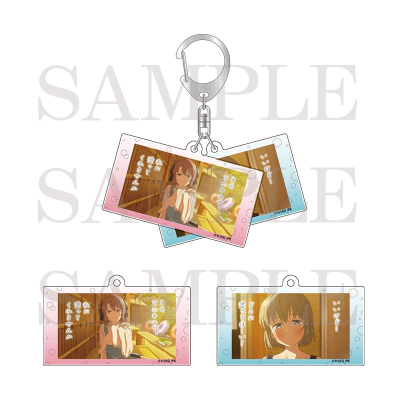 【グッズ-キーホルダー】上伊那ぼたん、酔へる姿は百合の花 スライドアクリルキーホルダー4話