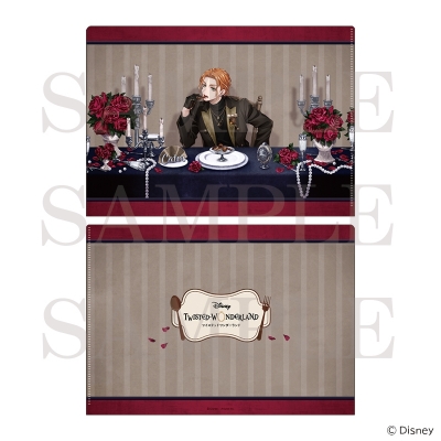 【グッズ-クリアファイル】ディズニー ツイステッドワンダーランド クリアファイル<ケイト・ダイヤモンド>