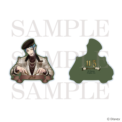 【グッズ-クリップ】ディズニー ツイステッドワンダーランド アクリルクリップ<ジェイド・リーチ>