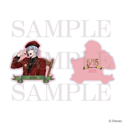 【グッズ-クリップ】ディズニー ツイステッドワンダーランド アクリルクリップ<シルバー>