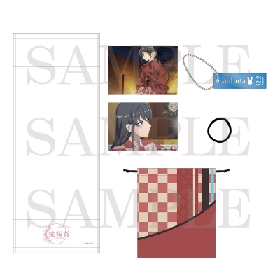 【グッズ-セットもの】「青春ブタ野郎」シリーズ 麻衣さん温泉セット(ブロマイド付き)