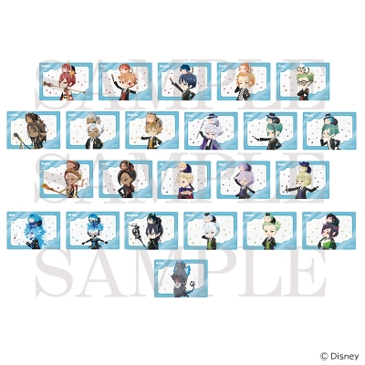 【グッズ-カードコレクション】ディズニー ツイステッドワンダーランド ランダムクリアカードコレクション