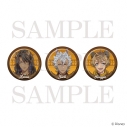【グッズ-バッチ】ディズニー ツイステッドワンダーランド 缶バッジ3種セットの画像